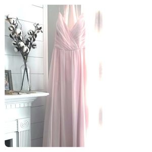 Hayley Paige Bridesmaid Dress in BLUSH, Size 10